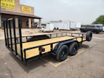 Texas Bragg 16x83 Utility Tandem Axle, 7K GVWR Stock #TXB032 - Thumbnail 3