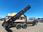 Norstar 16x96 IronBull Tandem Axle Deckover Dump, 15K GVWR, 18" Fold Down Sides Stock #NST1508 - Thumbnail 9