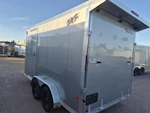 Alcom 14x7.4 All Aluminum NXT Car Hauler, 7K GVWR, Side Door, Ramp Door Stock #ALC200 - Thumbnail 3