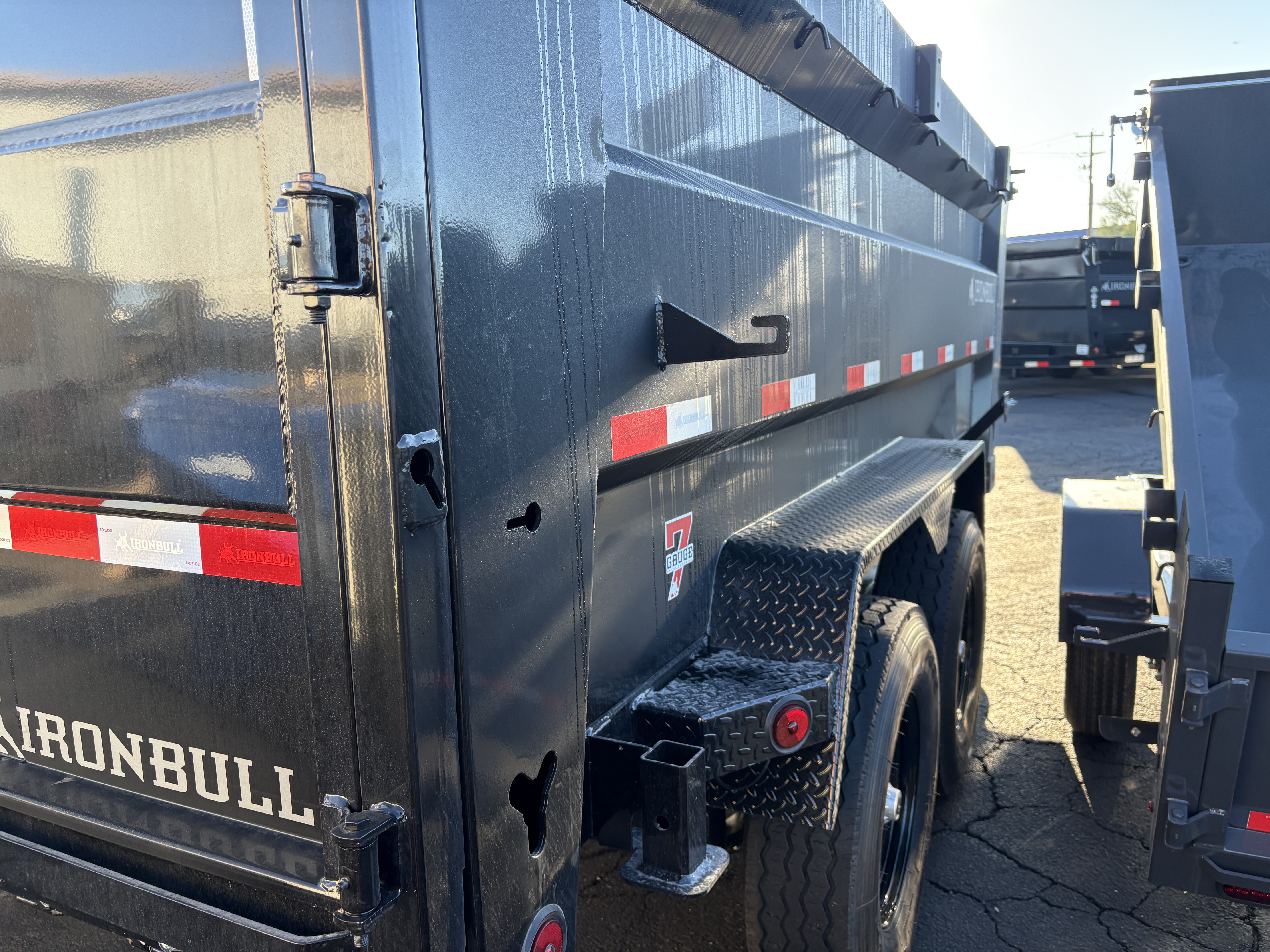 Norstar 14x83 IronBull Tandem Axle Dump, 14.9K GVWR, 48" Sides - Stock #NST1372 - Image 5 of 5