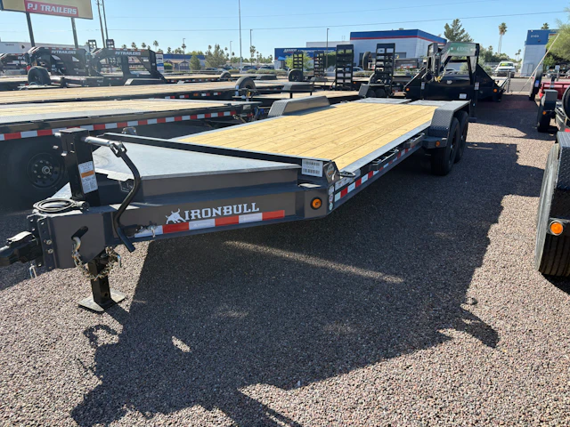 Iron Bull 22'x83" I-Beam Equipment Trailer w/ Ramps (EWB)