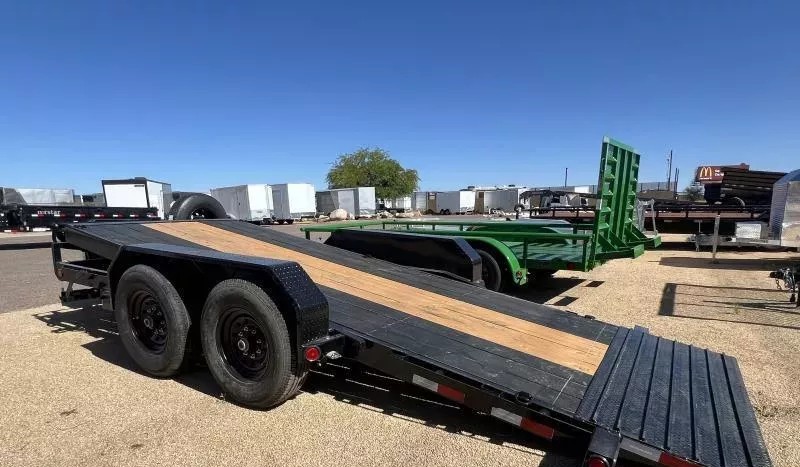 P.J. Trailers 16x83x6" Channel, Equipment Tilt, 14K GVWR, 14PLY, Blackwood Deck - Stock #PPJ10818 - Image 4 of 4