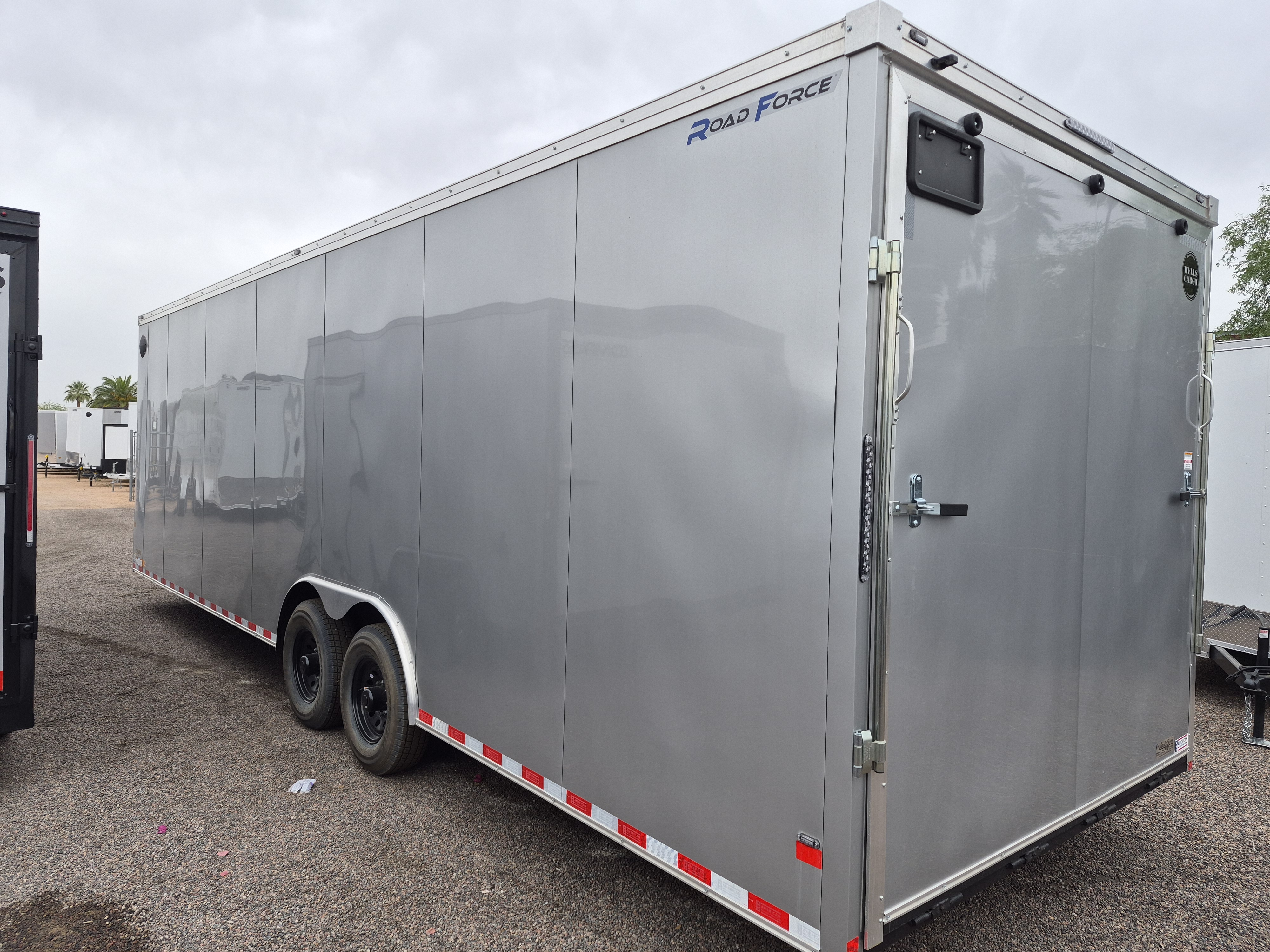 wells cargo 28x8.5 Road Force, 12K GVWR, Ramp Door - Stock #WEL068 - Image 5 of 5