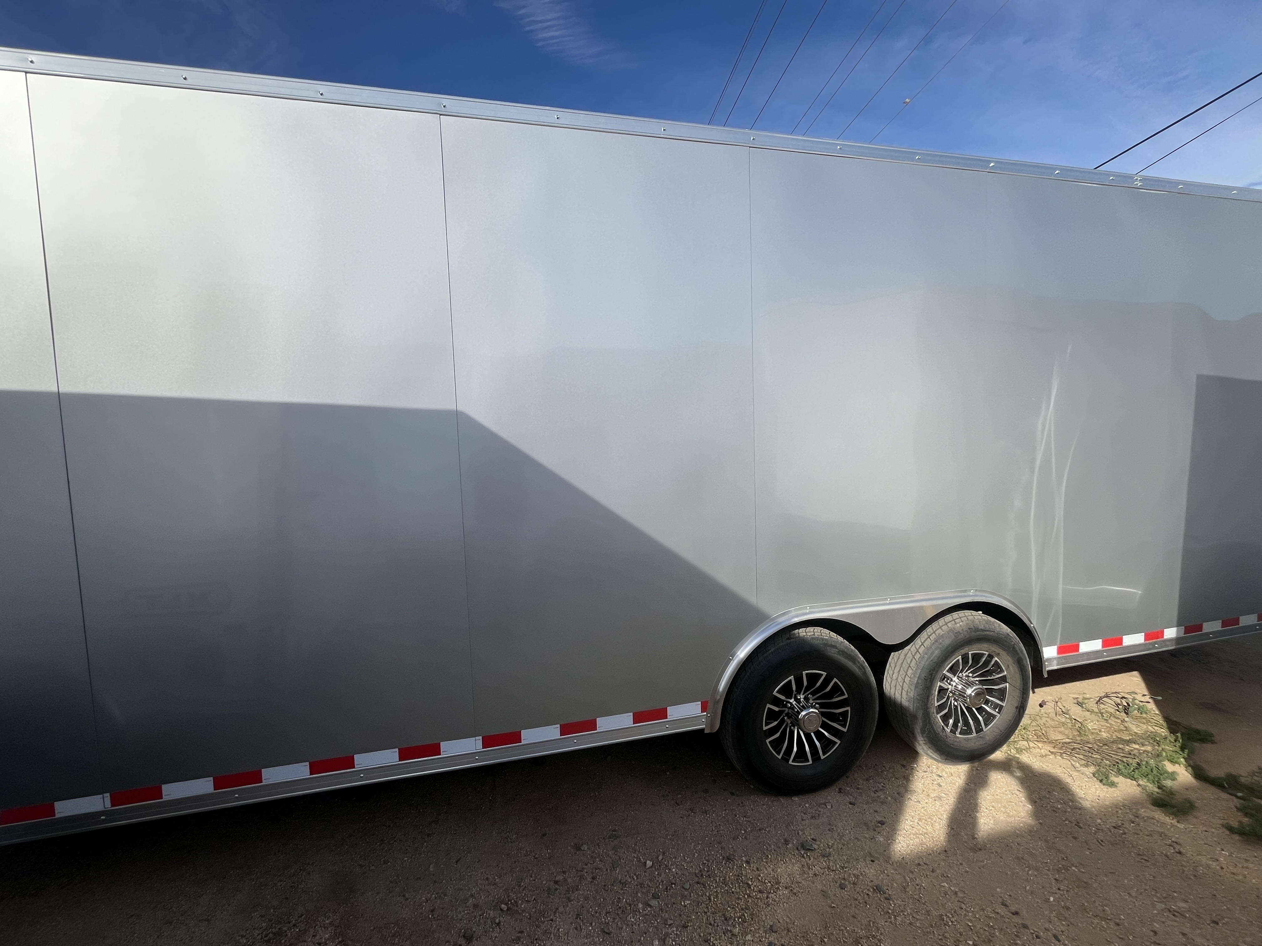 Compass 24x8.5 Jasper SE Car Hauler, 14K GVWR, Ramp Door, 6" Extra Height - Stock #CMP2761 - Image 8 of 10