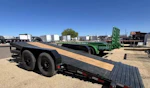 P.J. Trailers 16x83x6" Channel, Equipment Tilt, 14K GVWR, 14PLY, Blackwood Deck Stock #PPJ11043 - Thumbnail 4