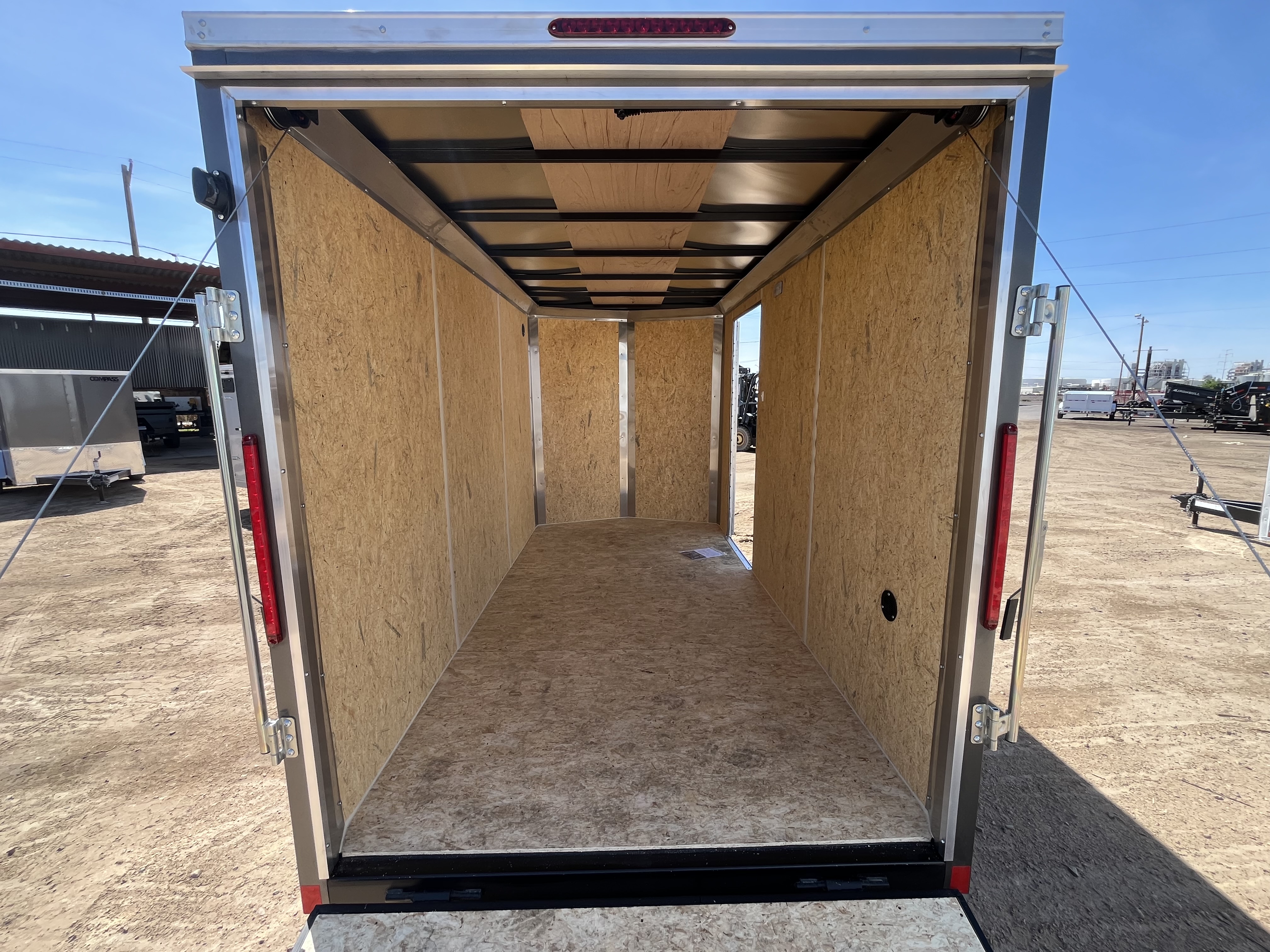 Compass 12x6 Indigo DLX, 3K GVWR, Ramp Door - Stock #CMP2808 - Image 2 of 9