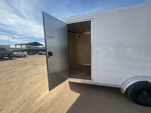 Alcom 16x7.4 All Aluminum NXT Car Hauler, 7K GVWR, Side Door, Ramp Door - Stock #ALC212 - Image 4 of 13