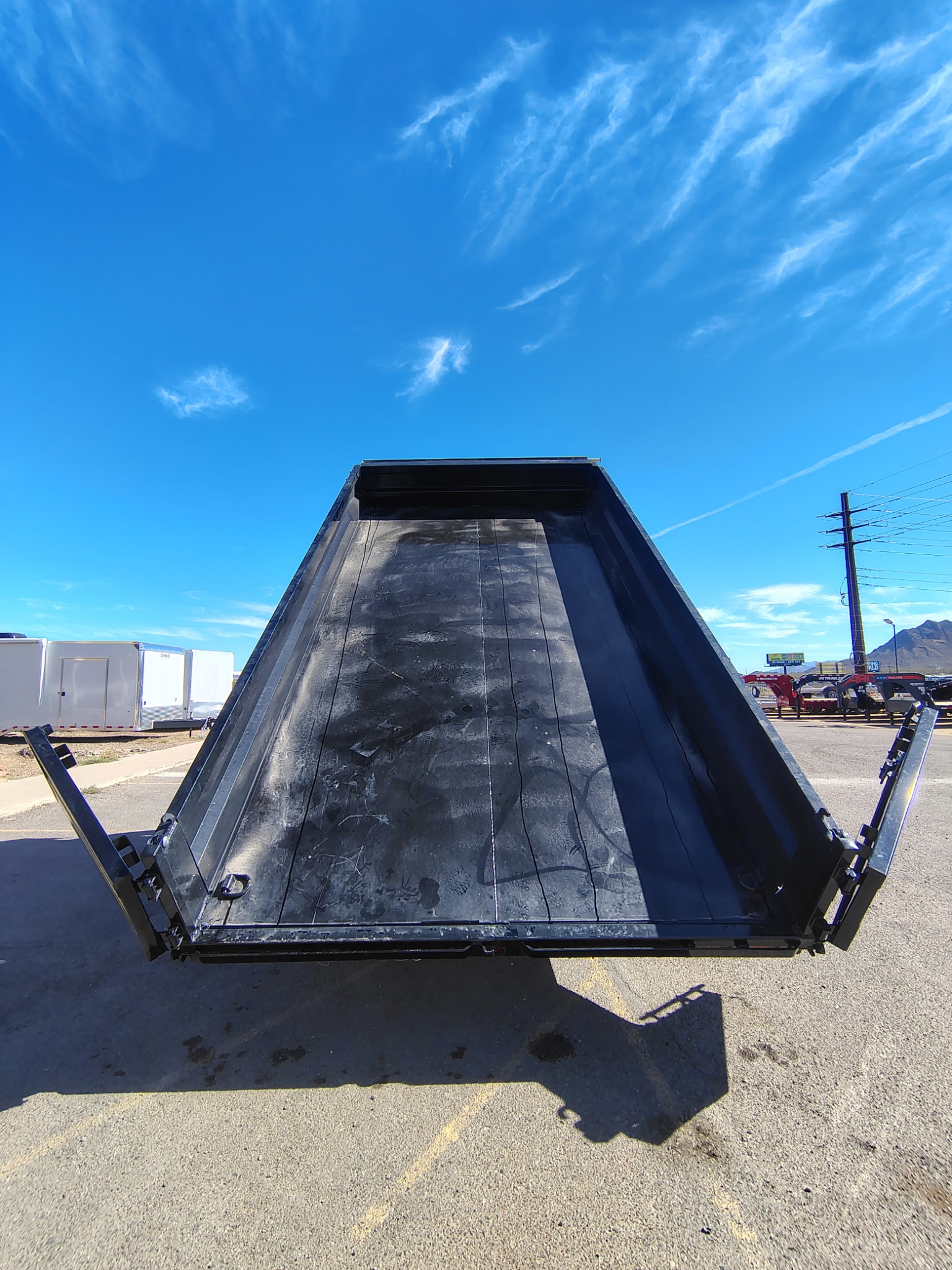Norstar 16x96 IronBull Tandem Axle Deckover Dump, 15K GVWR, 18" Fold Down Sides, Hydraulic Jack - Stock #NST1507 - Image 10 of 13