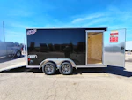 Alcom 14x7 All Aluminum XLTP Enclosed, 7K GVWR, Limited Edition, Ramp Door Stock #ALC258 - Thumbnail 4