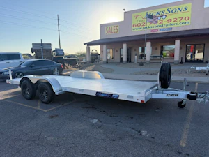 Aluma 18x82 All Aluminum, 7K GVWR, Tandem Axle - 8218ESA-TA-EL-R-RTD