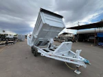 PJ Trailers 14x83 Tandem Axle, 15,400 GVWR, Low Pro Dump, 48" Sides Stock #PJD1706 - Thumbnail 4