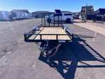 P.J. Trailers 14x77 Single Axle, 3K GVWR, Channel Utility, ATV Stock #PPJ11013 - Thumbnail 2