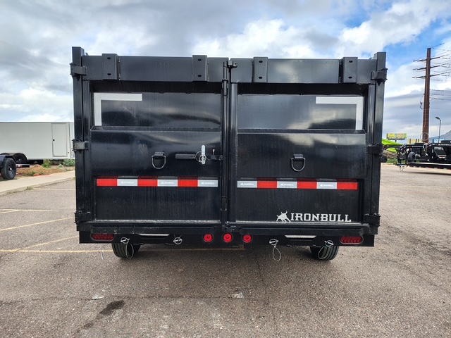 Norstar 16x83 IronBull Gooseneck, Tandem Axle, 16K GVWR, 48" Sides, Telescopic Cylinder - Stock #NST1342 - Image 9 of 12