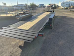 P.J. Trailers 24x83x6" Channel, Equipment Tilt, 14K GVWR, 14PLY, Blackwood Deck Stock #PPJ10982 - Thumbnail 2