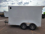 Compass 12x6 Indigo DLX, Flat Top V-Nose, 7K GVWR, Ramp Door Stock #CMP2953 - Thumbnail 6