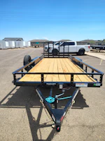 P.J. Trailers 18x83 Tandem Axle, 7K GVWR, Channel Utility Stock #PPJ11153 - Thumbnail 6