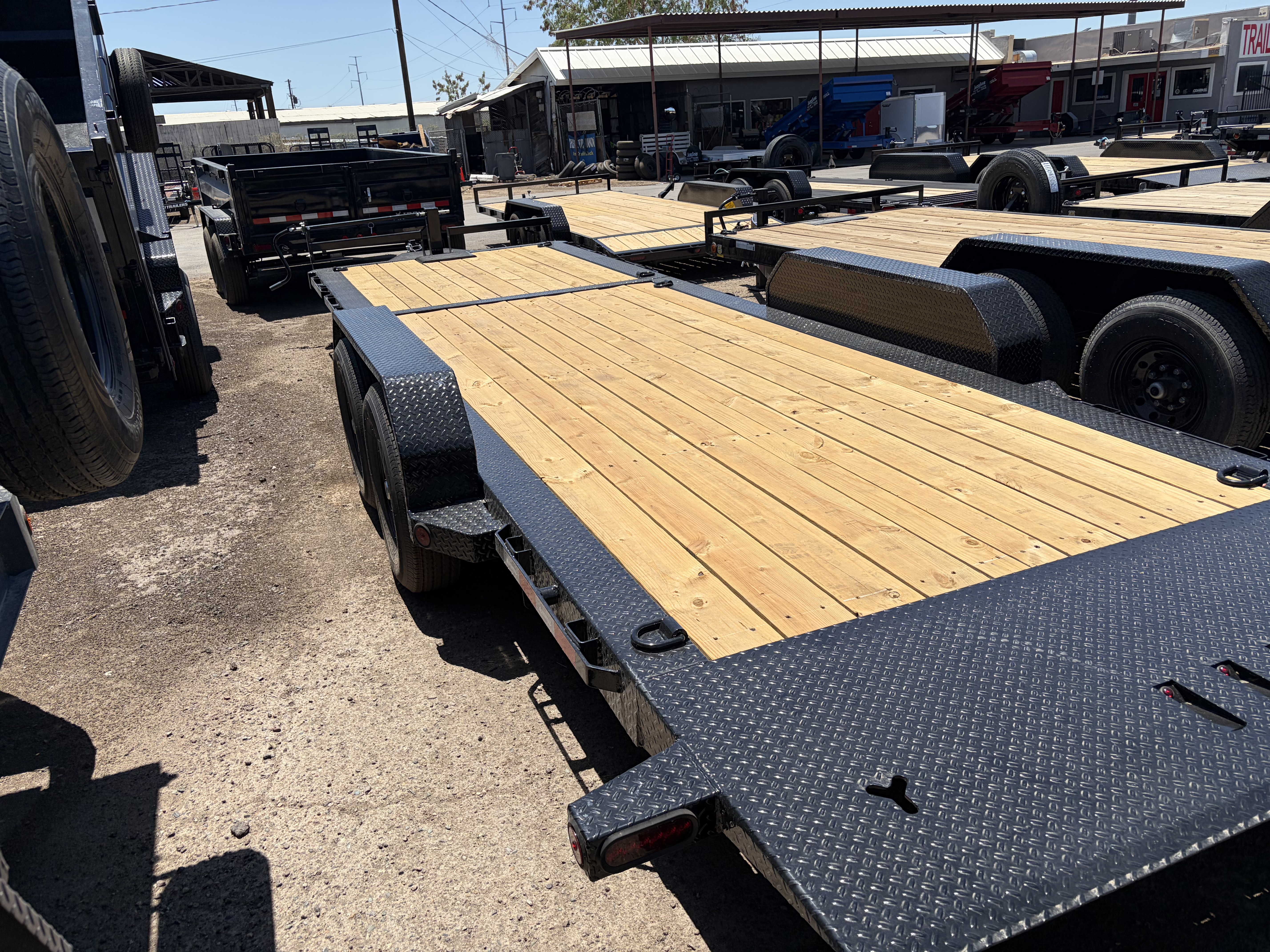 Norstar 24x83 Ironbull Tandem Axle, 14K GVWR, Low-Pro Gravity Tilt - Stock #NS595 - Image 4 of 10