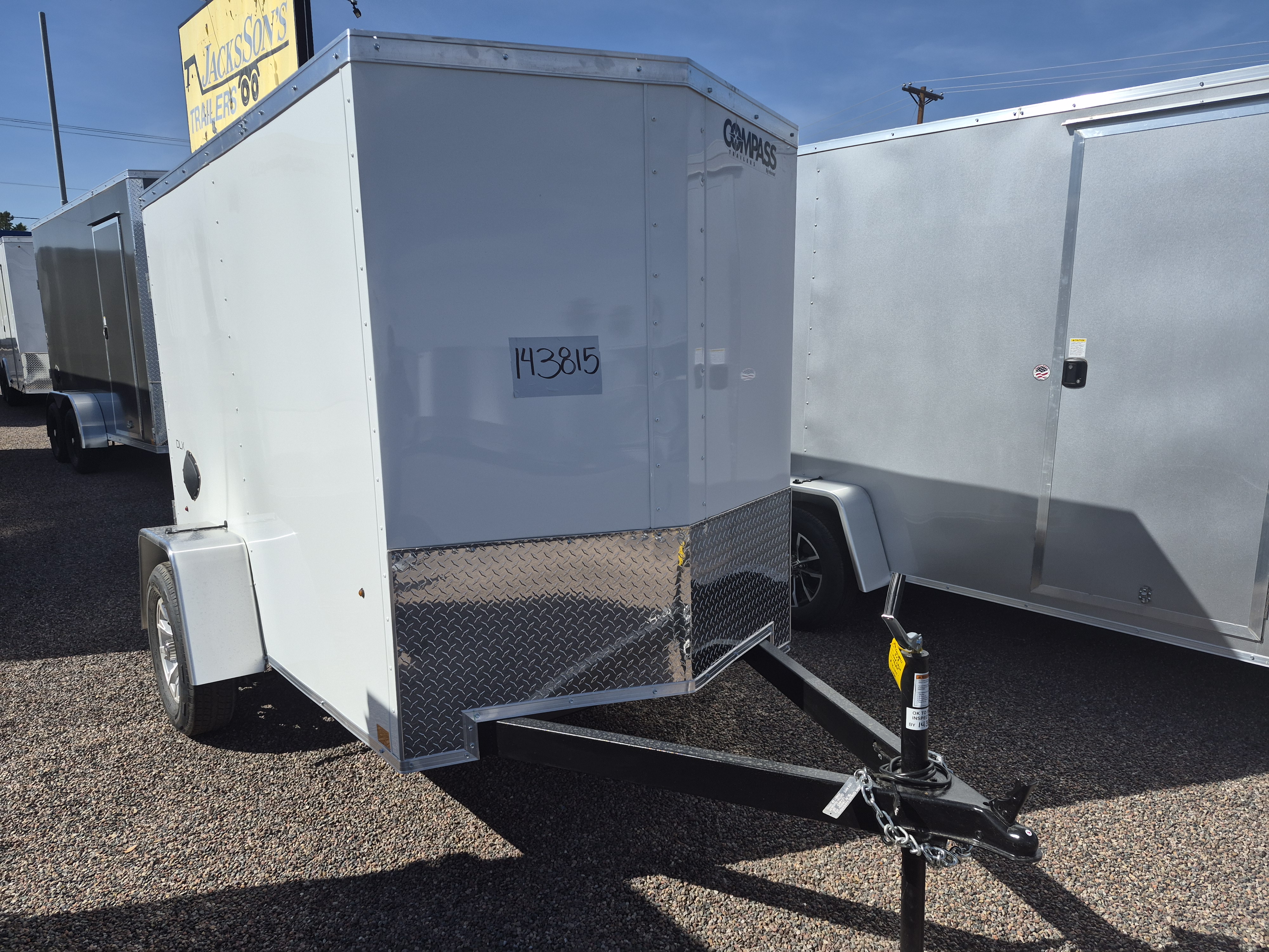 Compass 08x5 Indigo DLX, 3K GVWR, Ramp Door - Stock #CMP2820 - Image 2 of 4