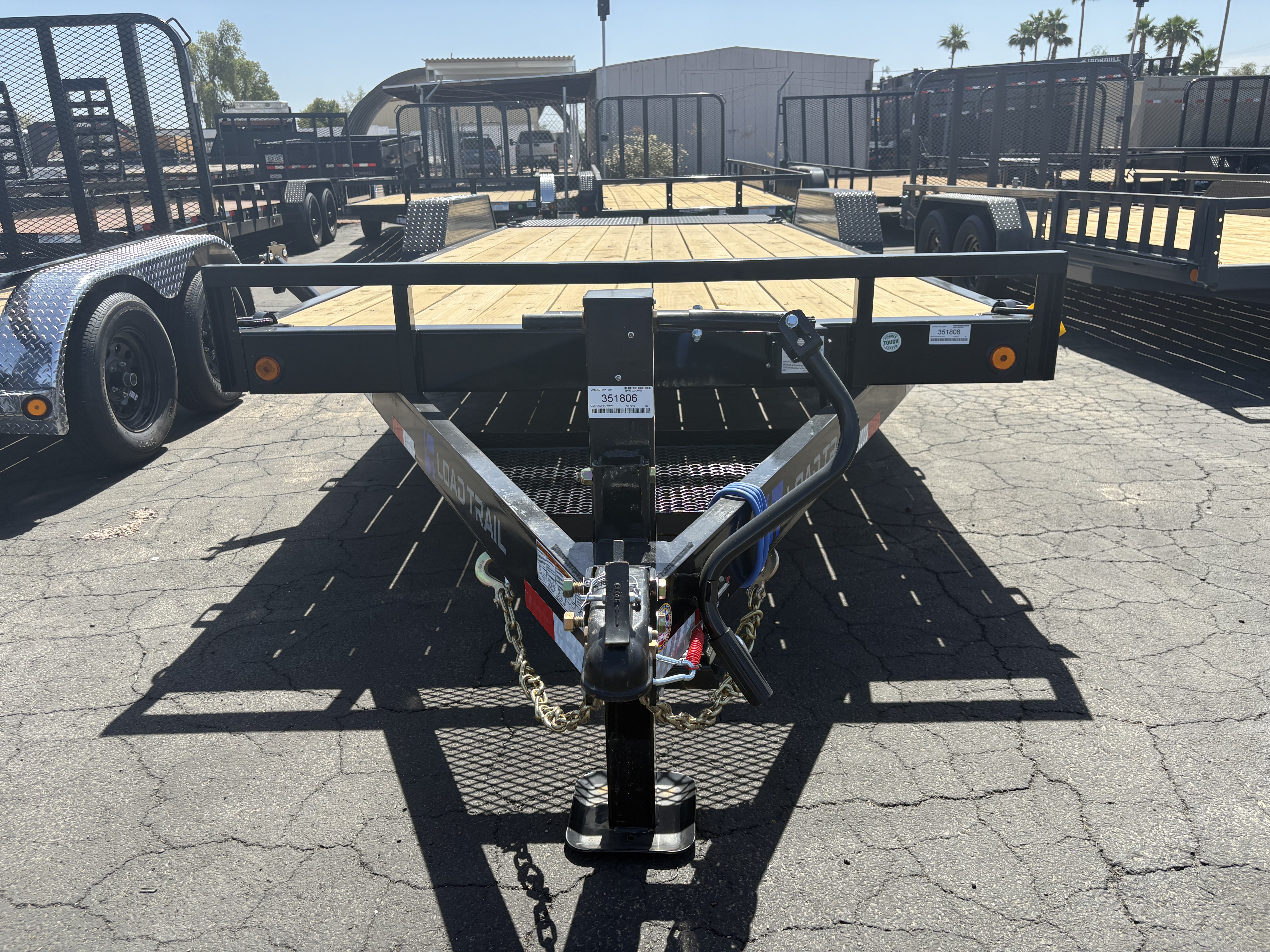 Load Trail 20x83 Tandem Axle, 14K GVWR, Car Hauler, Max Ramps - Stock #LT921 - Image 1 of 5