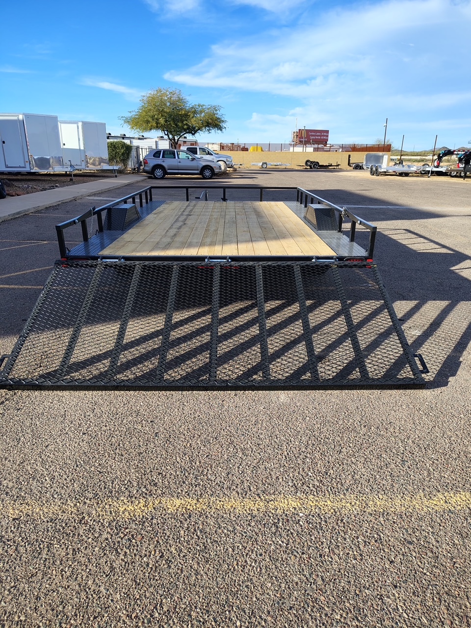 ECHO 14x102" Single Axle, 5.2K GVWR, Drive Over Fenders, Utility - Stock #ECH263 - Image 5 of 5