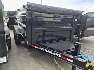 P.J. Trailers 16x83 Tandem Axle, 15,400 GVWR, Low Pro Dump, 48" Sides, 14 Ply Tires