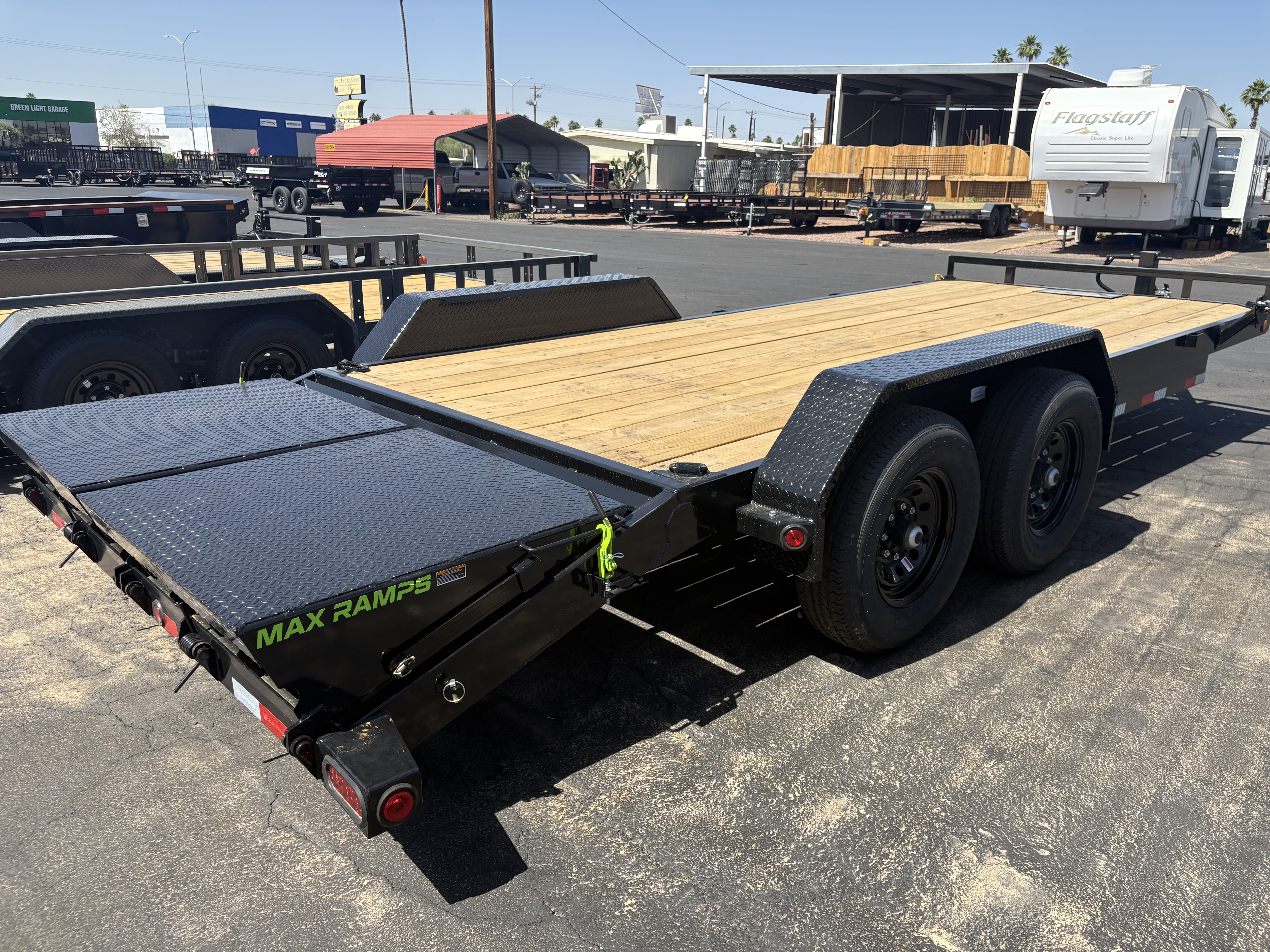 Load Trail 20x83 Tandem Axle, 14K GVWR, Car Hauler, Max Ramps - Stock #LT0920 - Image 5 of 6