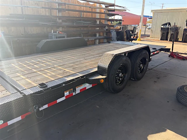 Norstar 20x83 IronBull Tandem Axle, 14K GVWR, Low-Pro Gravity Tilt - Stock #NS531 - Image 1 of 7 Norstar 20x83 IronBull Tandem Axle, 14K GVWR, Low-Pro Gravity Tilt - Stock #NS531 - Image 1 of 7