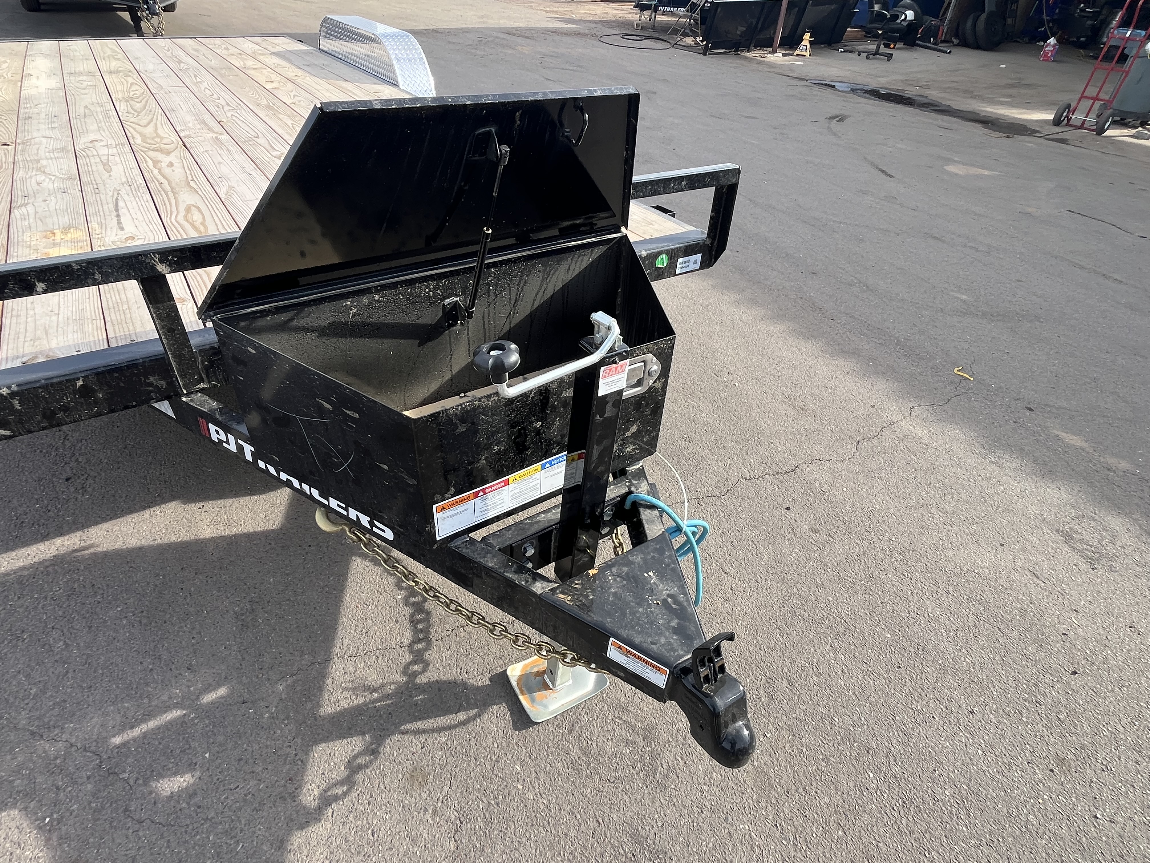 P.J. Trailers 20x83x4" Channel Tandem Axle, 7K GVWR, Carhauler - Stock #PPJ10993 - Image 2 of 10