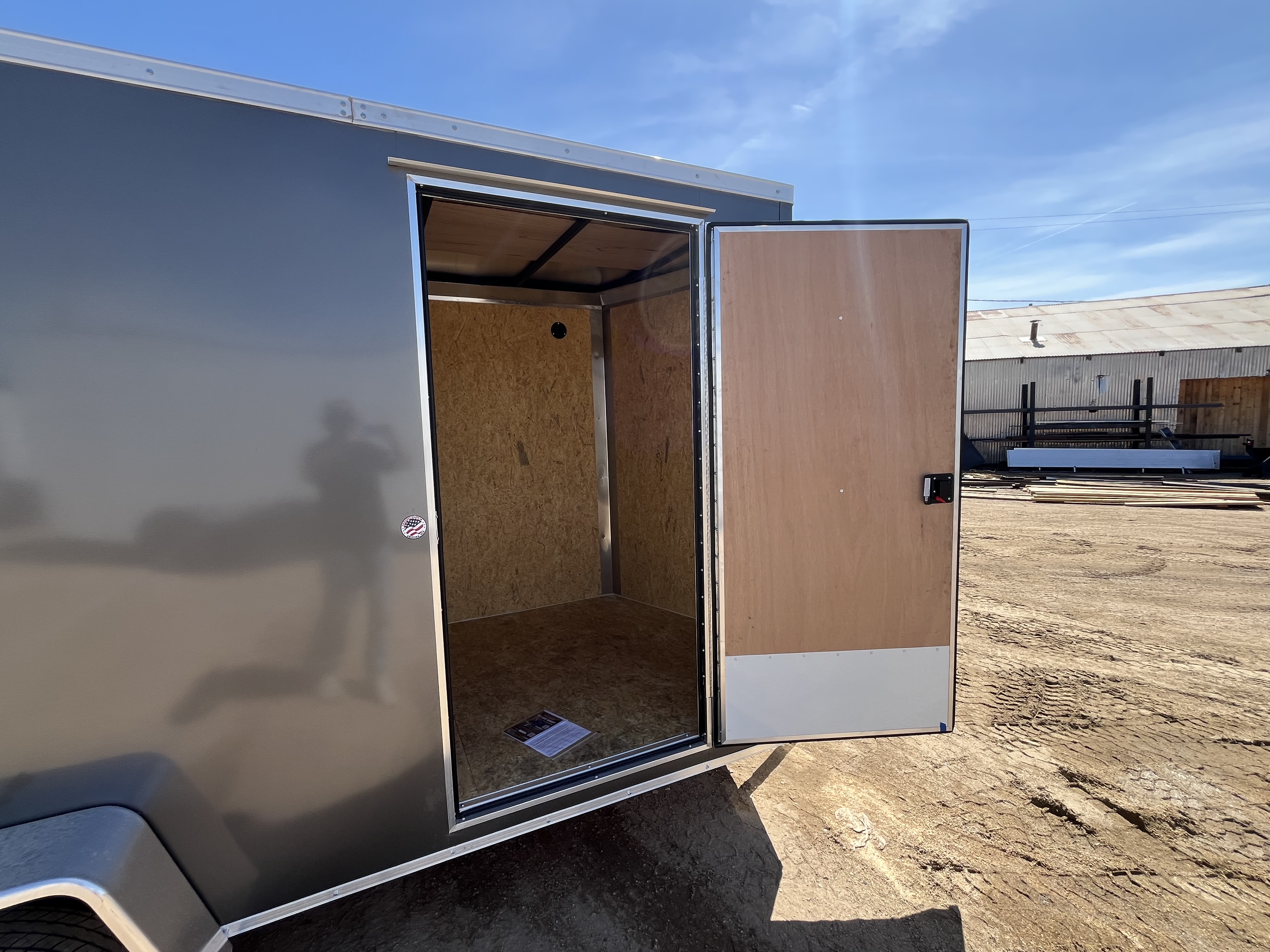 Compass 12x6 Indigo DLX, 3K GVWR, Ramp Door - Stock #CMP2808 - Image 7 of 9
