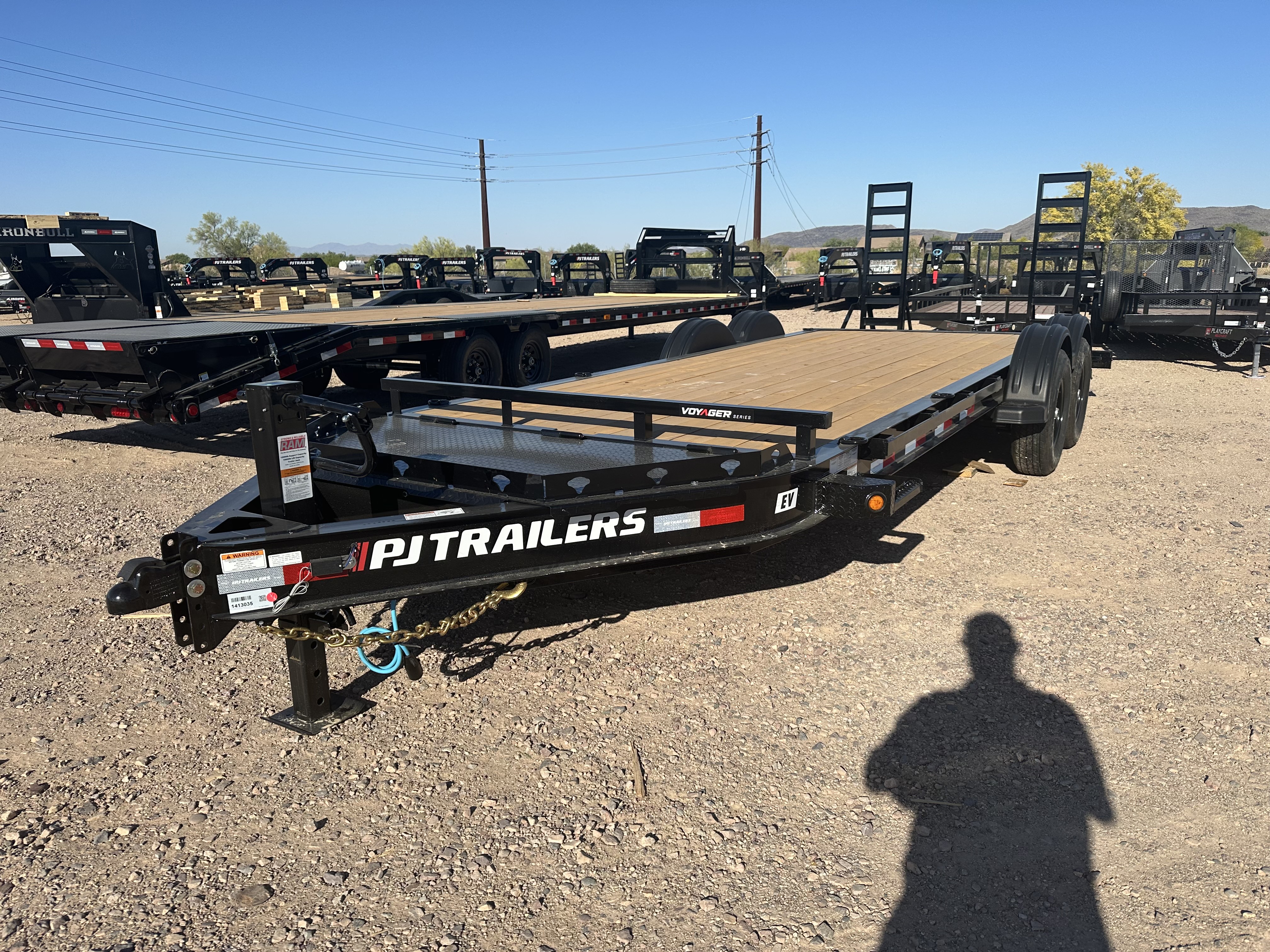 P.J. Trailers 20x83 Tandem Axle Voyager 14K GVWR - Stock #PPJ10133 - Image 4 of 4