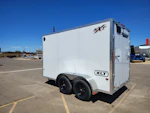 Alcom 12x6 All Aluminum XLT-P Enclosed, 7K GVWR, Ramp Door Stock #ALC247 - Thumbnail 5