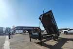 Norstar 16x83 IronBull Gooseneck Dump, Tandem Axle, 22K GVWR, 36" Sides, Telescopic Cylinder, Hydraulic Jacks, 18 Ply Tires Stock #NST1514 - Thumbnail 5