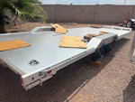 Aluma 20x102" All Aluminum Wide Body, 10K GVWR, Heavy Tandem Axle, Drive-Over-Fenders (WB20H-TA-EL-DOF-R-RR-RTD) Stock #ALU409 - Thumbnail 2