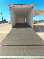 Compass 28x8.5 Canyon Race Trailer, 14K GVWR, Ramp Door,  AC/Heat, Elec. Awning Stock #CMP2879 - Thumbnail 13