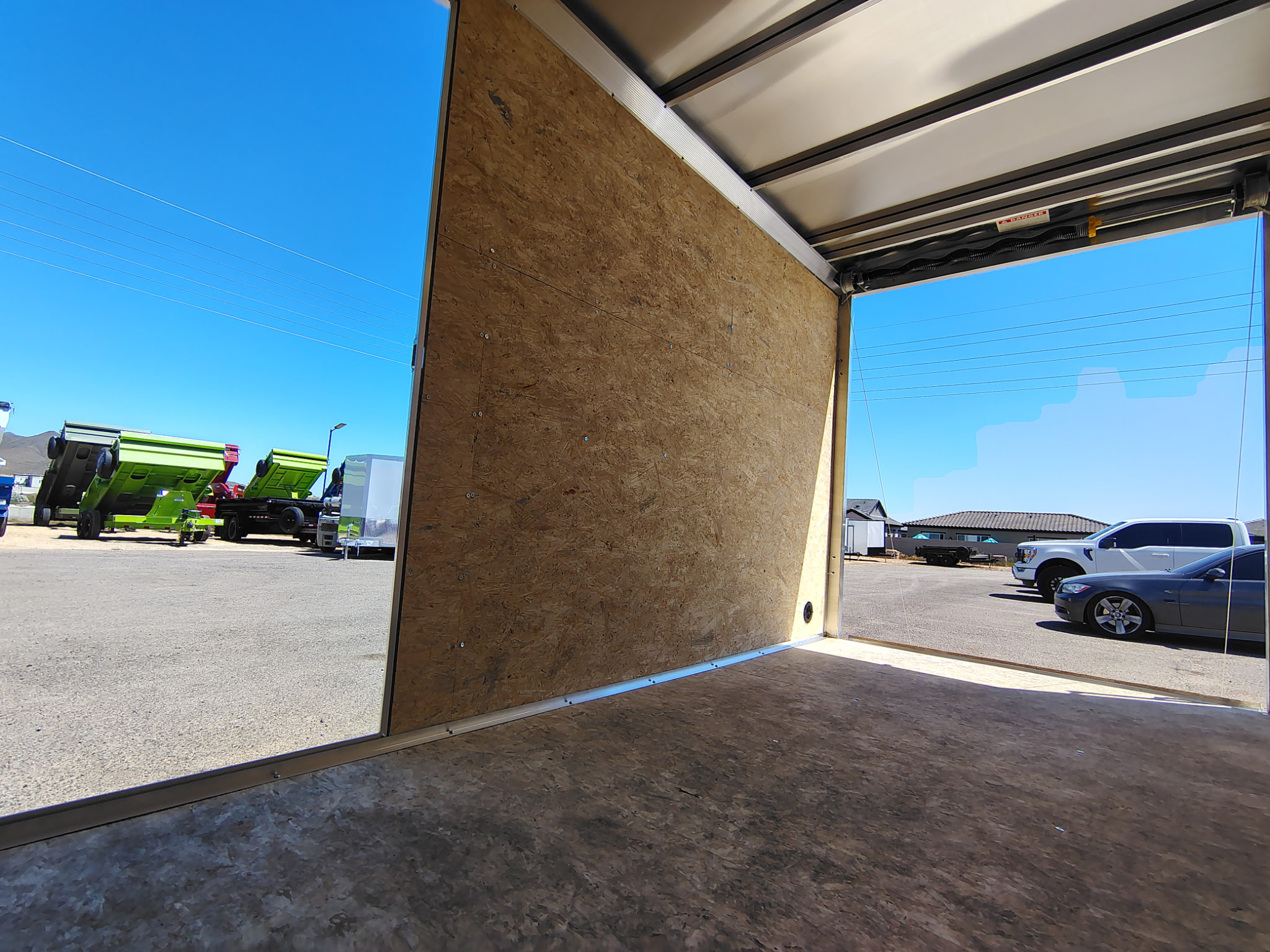 Alcom 12x6 All Aluminum XLT-P Enclosed, 7K GVWR, Ramp Door - Stock #ALC249 - Image 9 of 9