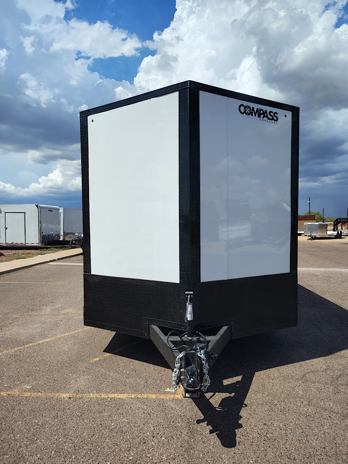 Compass Compass 20'x102" Car Trailer w/ Ramp Door - Stock #CMP2956 - Image 1 of 9 Compass Compass 20'x102" Car Trailer w/ Ramp Door - Stock #CMP2956 - Image 1 of 9