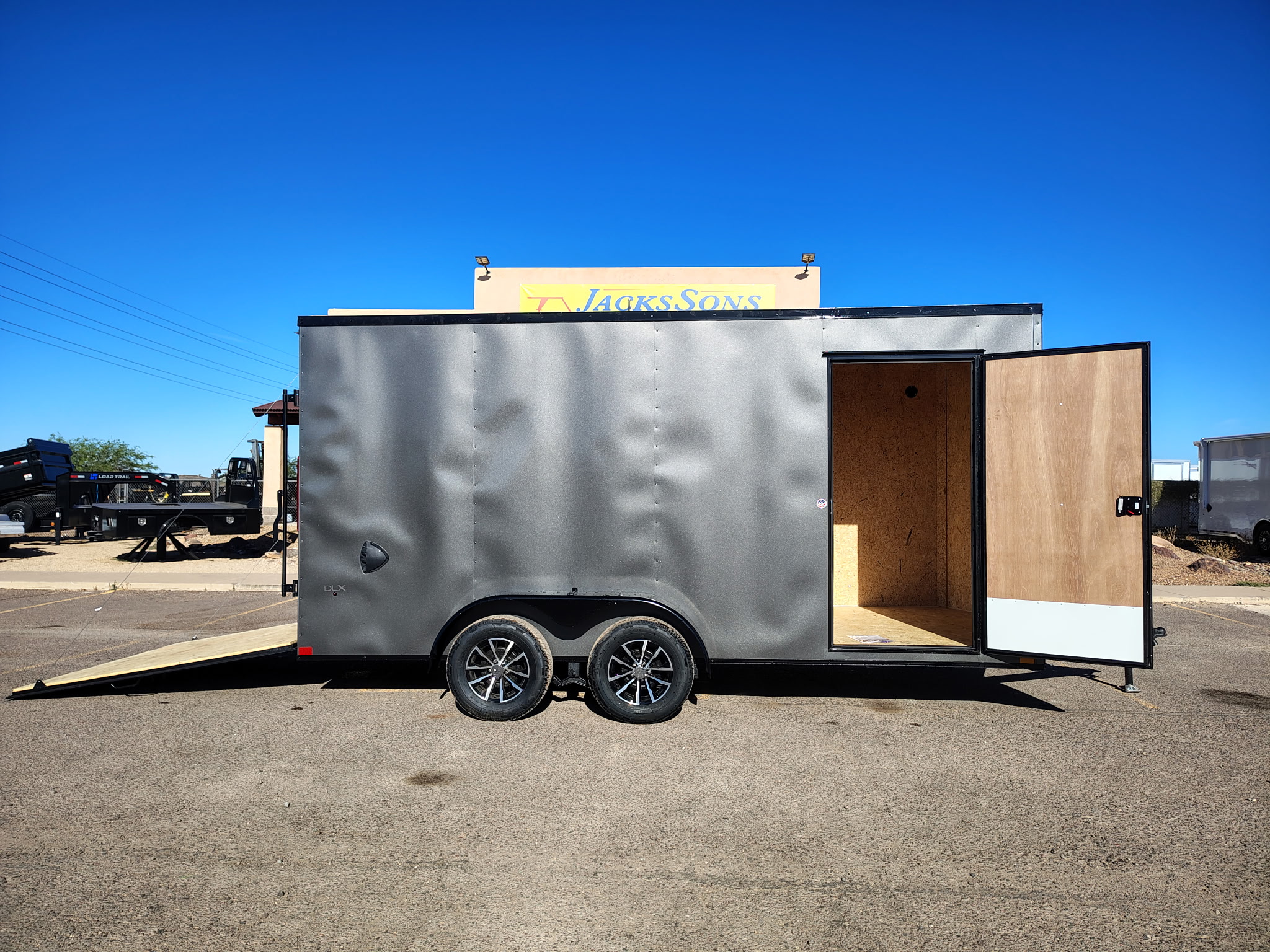 Compass 16x7 Indigo DLX, 7K GVWR, Ramp Door - Stock #CMP2875 - Image 7 of 7