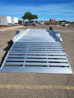 Aluma 14x80 All Aluminum, 8.5K GVWR, Tandem Axle, Bi-Fold Tailgate (8014TA-EL-BT-RTD) Stock #ALU371 - Thumbnail 6