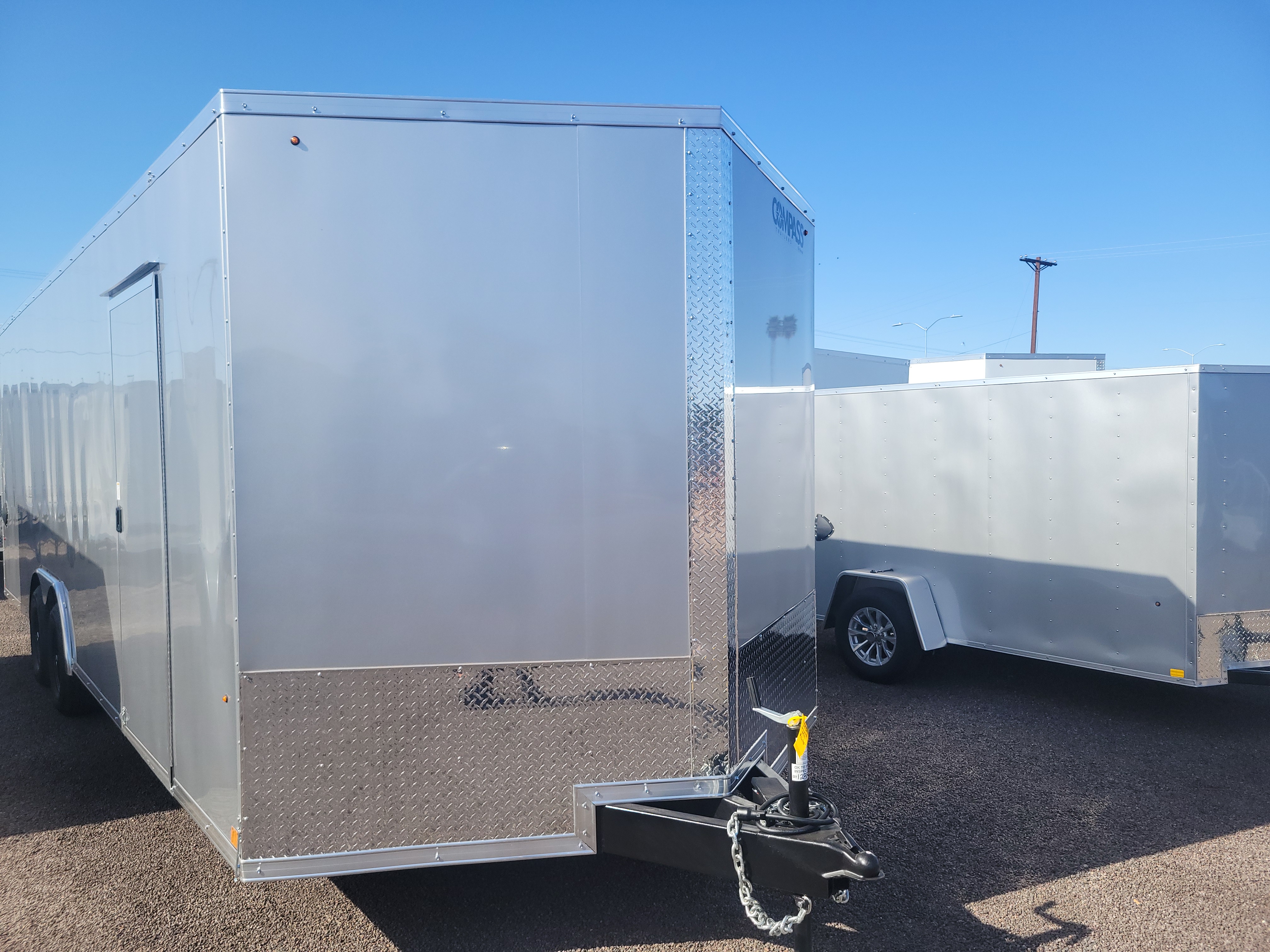 Compass 24x8.5 Jasper SE Car Hauler, 14K GVWR, Ramp Door, 6" Extra Height - Stock #USD8321 - Image 1 of 5