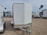 Alcom 12x6 All Aluminum XLT-P Enclosed, 7K GVWR, 72" Side Door, Ramp Door Stock #ALC250 - Thumbnail 1