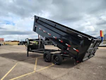 Norstar 16x83 IronBull Gooseneck, Tandem Axle, 16K GVWR, 48" Sides, Telescopic Cylinder Stock #NST1342 - Thumbnail 7