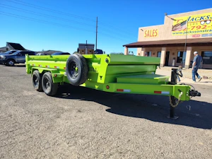 Norstar 16x83 Ironbull Tandem Axle Dump, 15K GVWR, 24" Sides