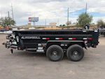 Norstar 12x83 IronBull Tandem Axle Dump, 15K GVWR, 24" Sides, Solar Charger Stock #NST1480 - Thumbnail 5