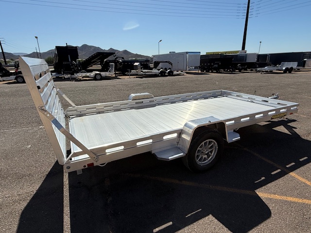 Aluma 14x80 All Aluminum, 4.2K GVWR, Heavy Single Axle (8014S-EL-TG) - Stock #ALU391 - Image 2 of 7