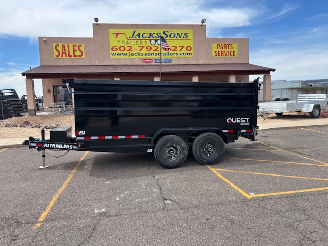 P.J. Trailers 14x83" Tandem Axle, 14K GVWR, 48" Sides - Stock #PJD1642 - Image 8 of 13