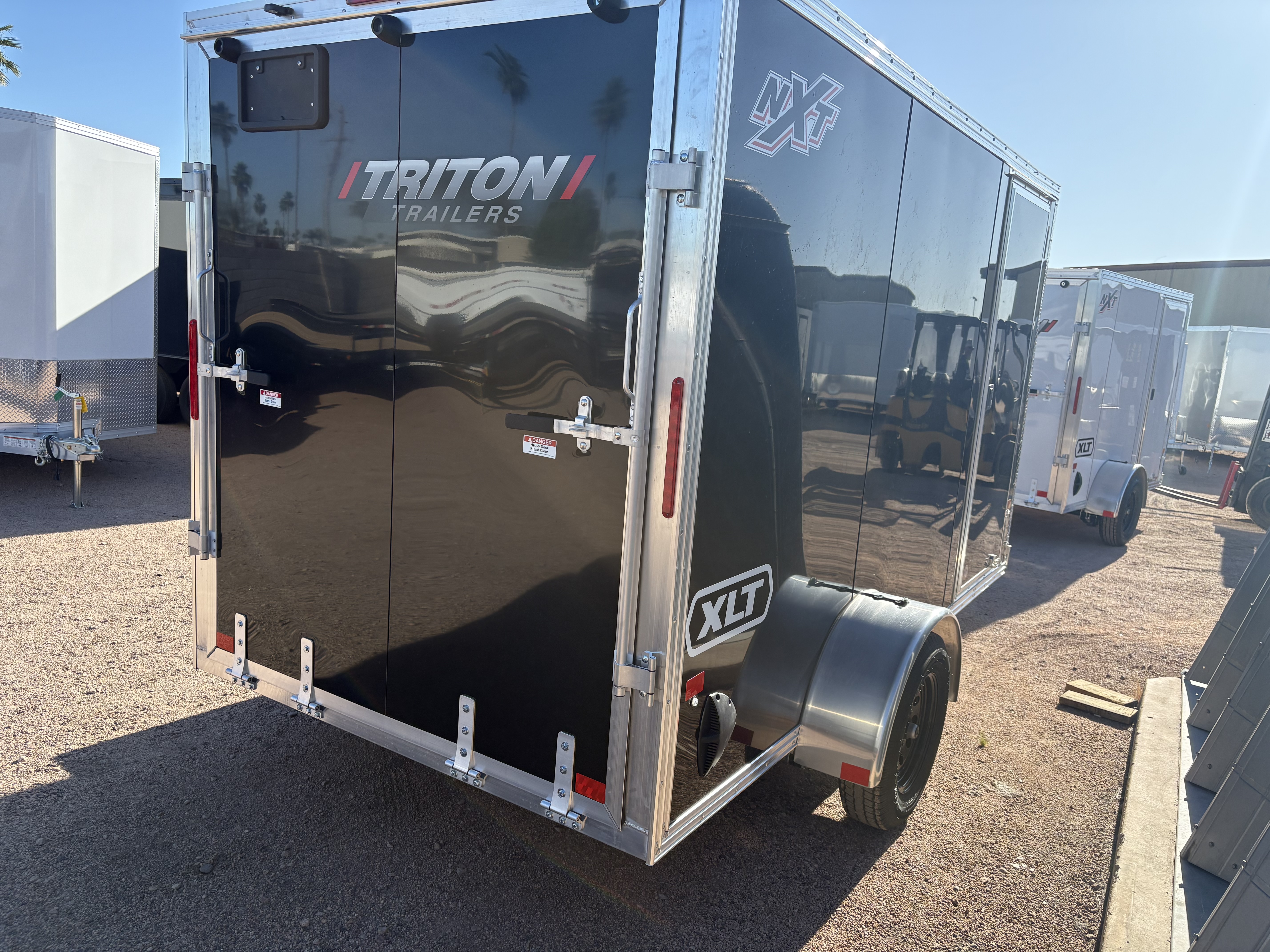 Alcom 12x6 All Aluminum NXT Enclosed, 3K GVWR, Limited Edition, Ramp Door - Stock #ALC235 - Image 5 of 5