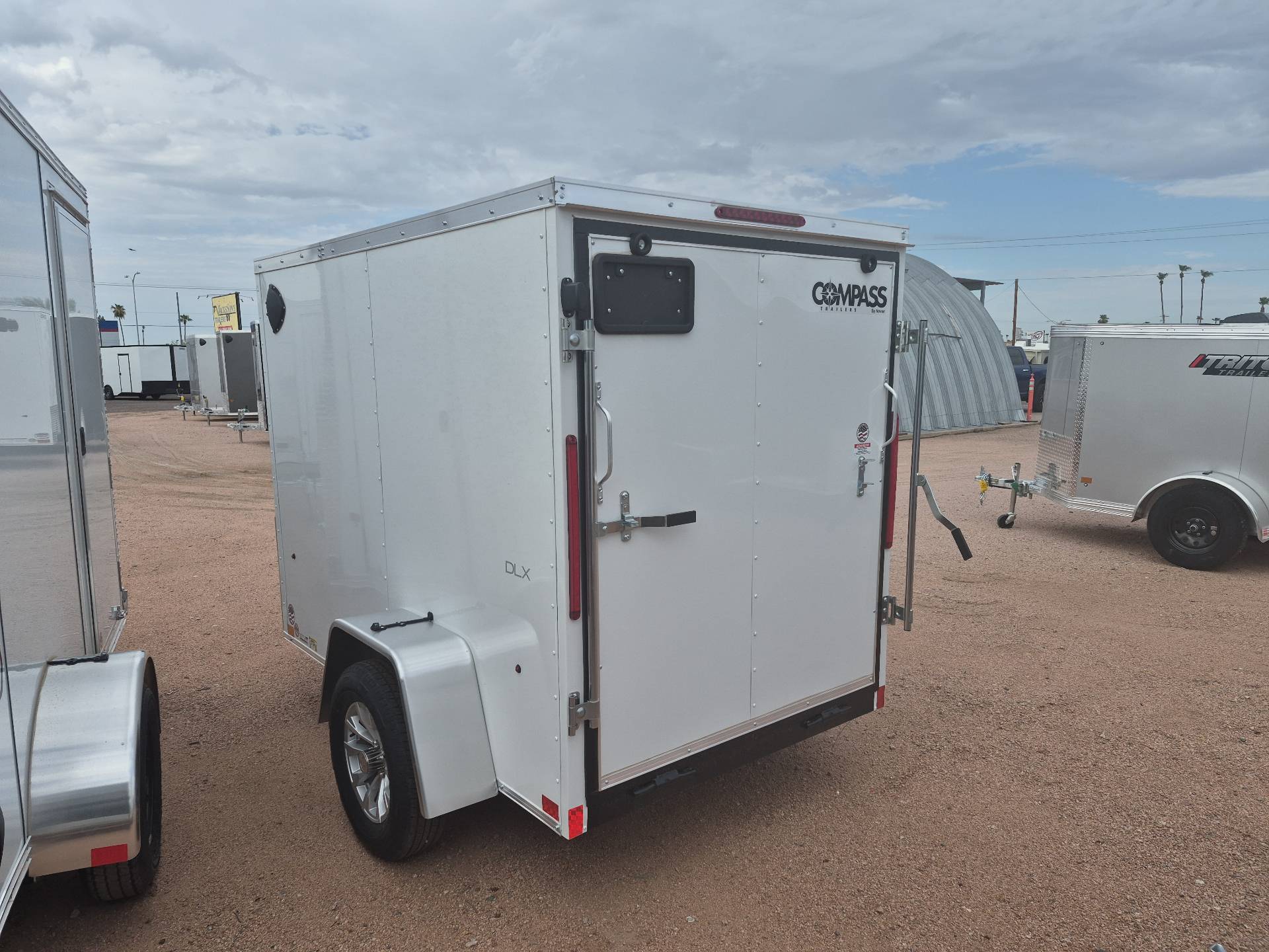 Compass 5x8 ramp door