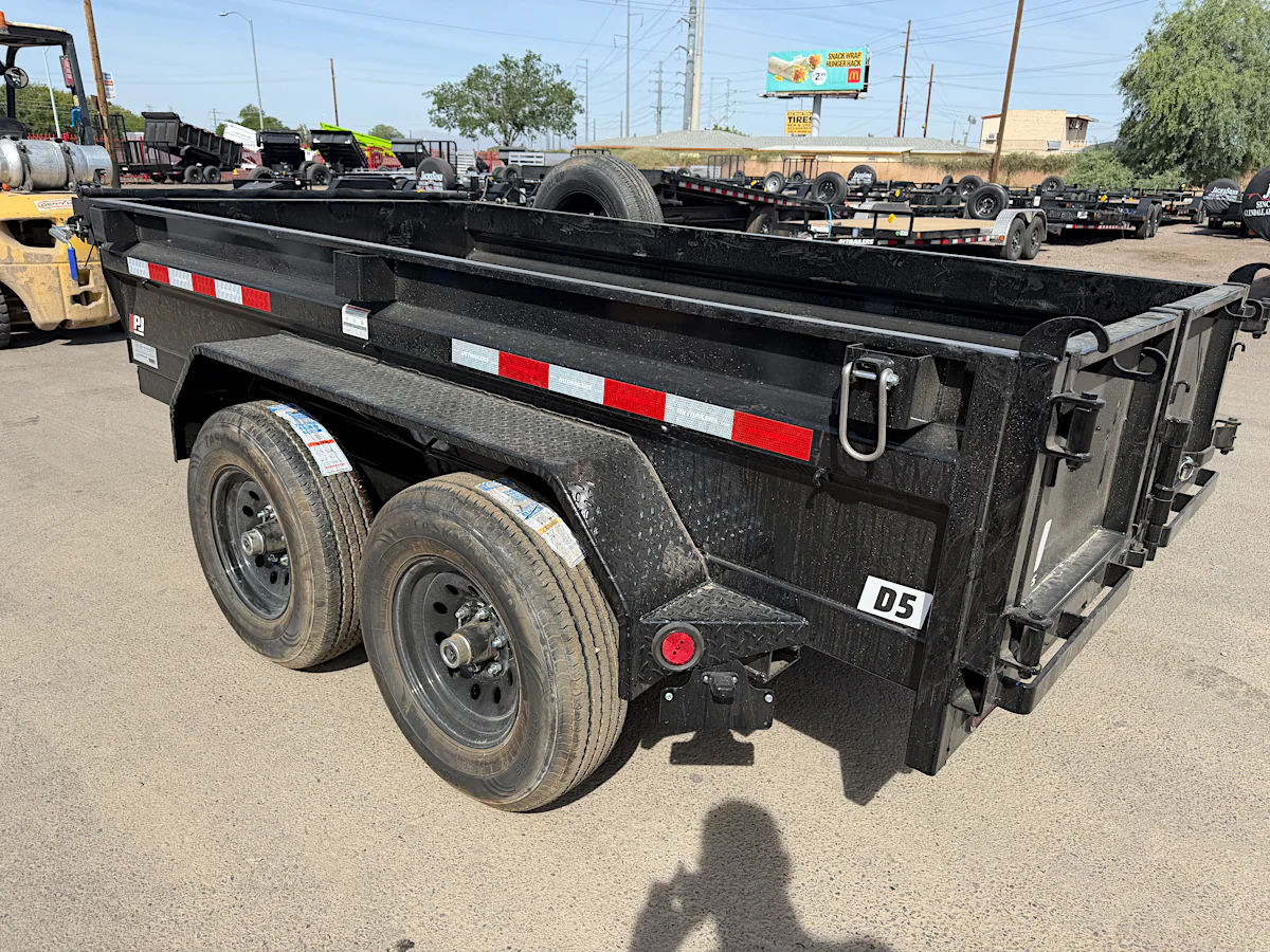 P.J. Trailers 10X60 Utility Dump, Tandem Axle, 7K GVWR - Stock #PJD1686 - Image 6 of 9 P.J. Trailers 10X60 Utility Dump, Tandem Axle, 7K GVWR - Stock #PJD1686 - Image 6 of 9