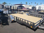 P.J. Trailers 14x77 Single Axle, 3K GVWR, Channel Utility, ATV Ramps Stock #PPJ11196 - Thumbnail 2