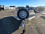 Aluma MC210 Motorcycle Trailer, 3K GVWR, Single Axle (MC210S-R-RTD) Stock #ALU291 - Thumbnail 2